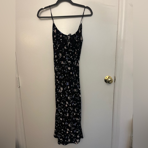 Aritzia Wilfred Naomi 100% Silk Midi Dress - Picture 6 of 10